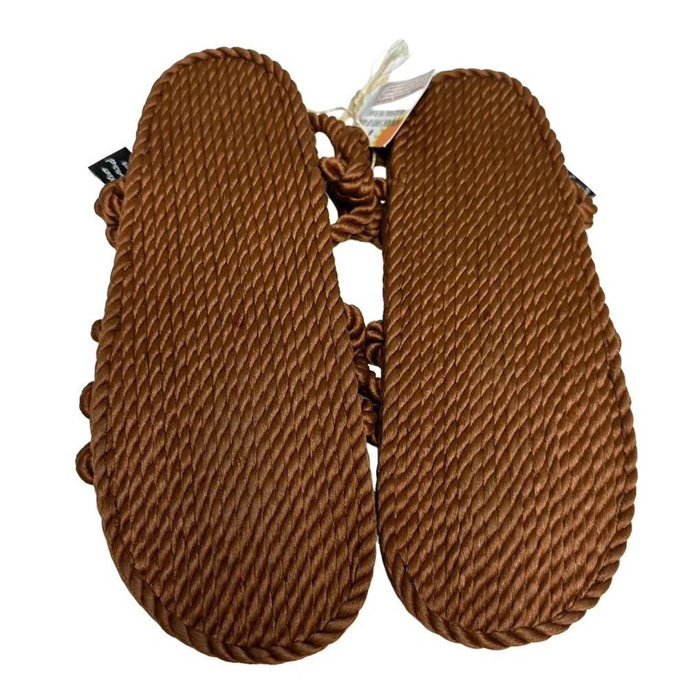 Nomadic State of Mind Toe Joe Rope Sandals in cafe 38
